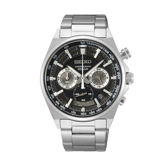 SEIKO silver/black