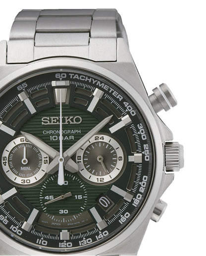 SEIKO silver/gren 4
