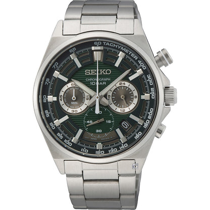 SEIKO silver/gren