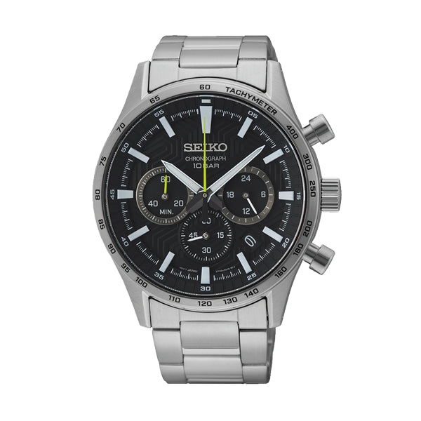 SEIKO silver/black