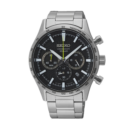 SEIKO silver/black
