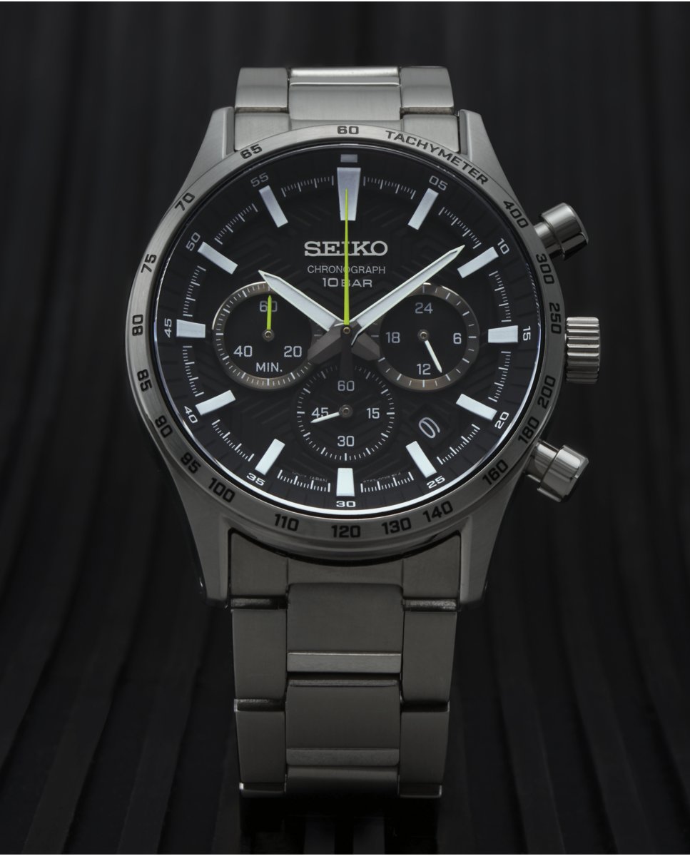 SEIKO silver/black 3