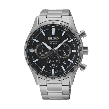 SEIKO silver/black 4