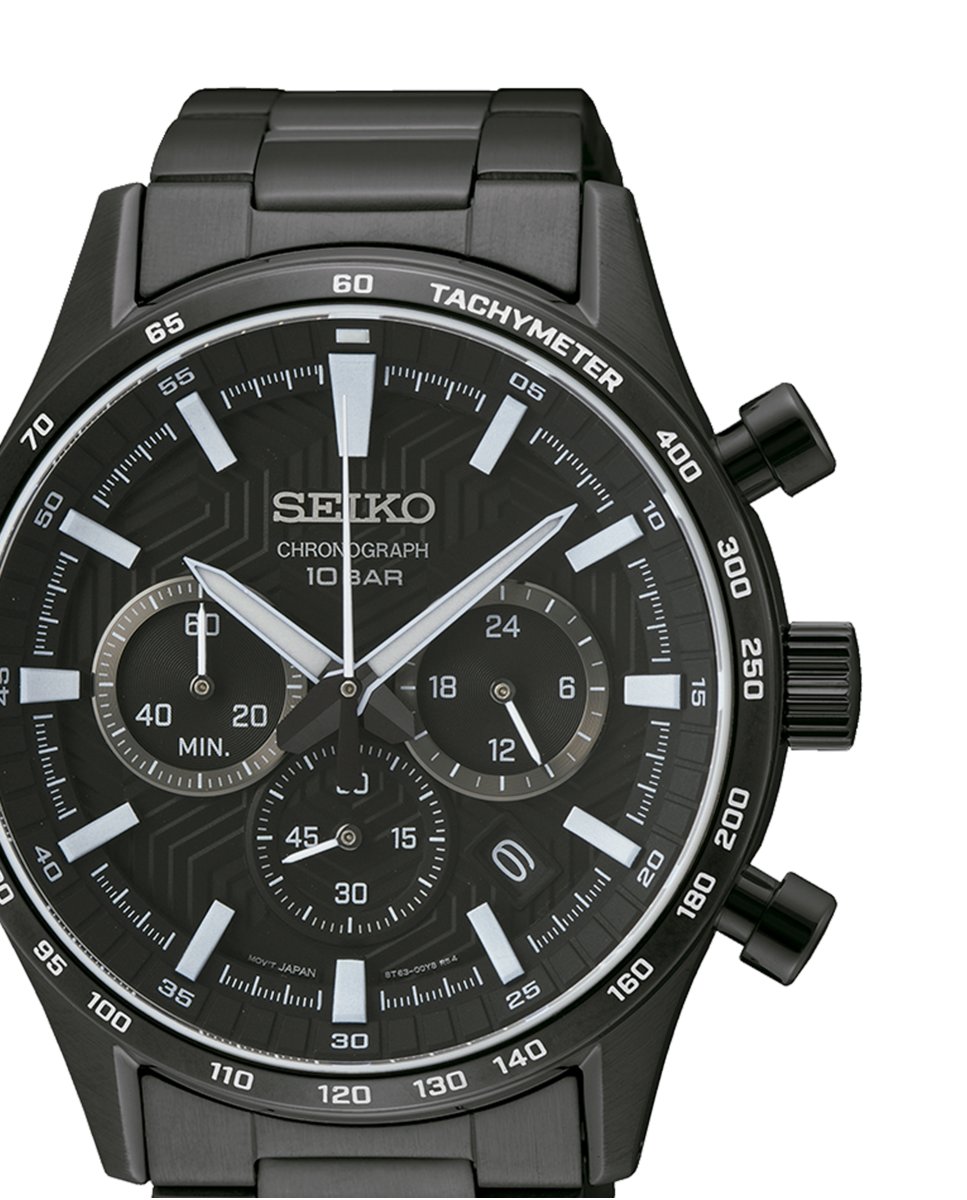 SEIKO black/black 6