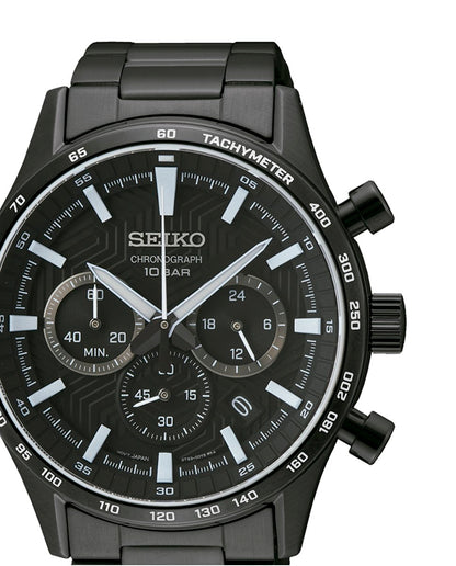 SEIKO black/black 6