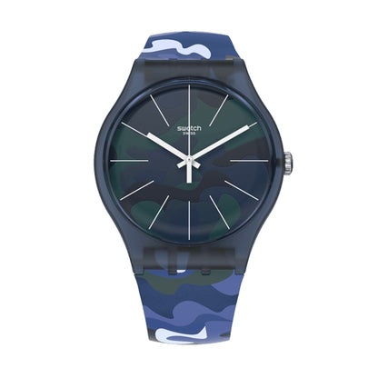 SWATCH blue/military