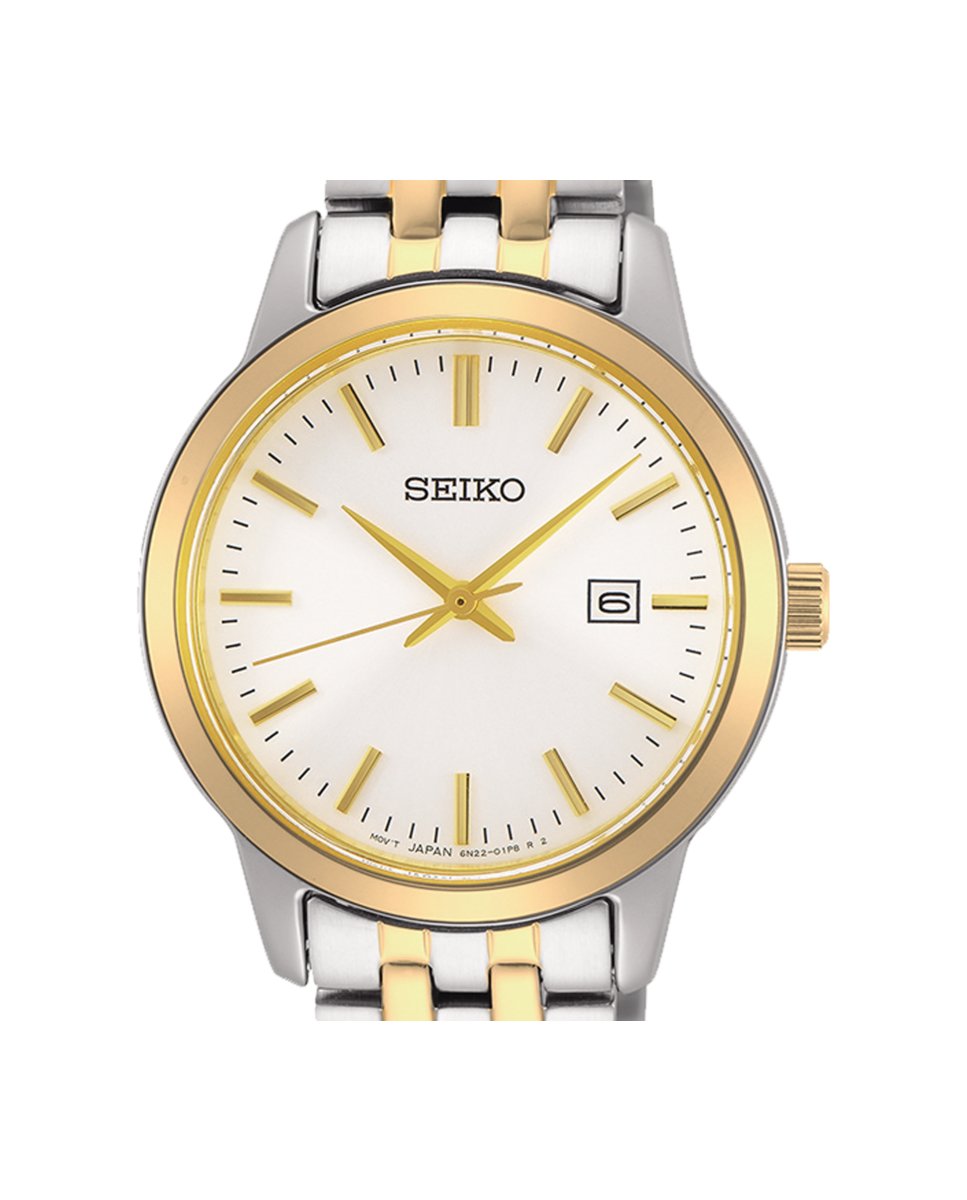 SEIKO white/silver/copper 9