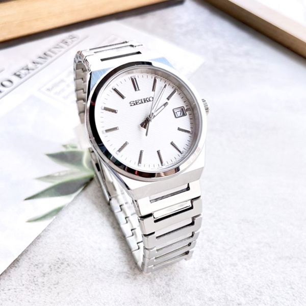 SEIKO white/silver  2