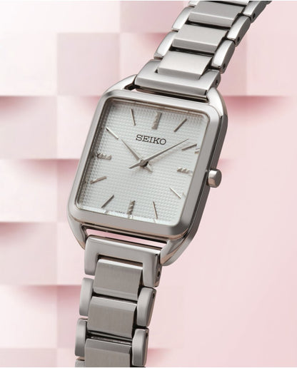 SEIKO white/silver 3