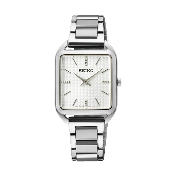 SEIKO white/silver