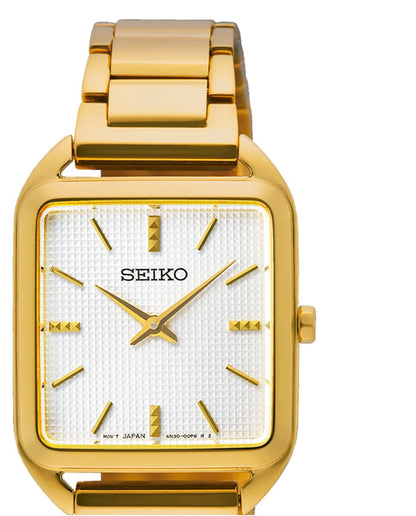 SEIKO gold/white 12
