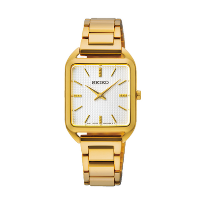 SEIKO gold/white 14