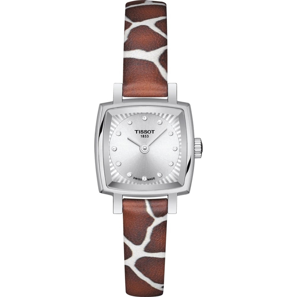 TISSOT brown/white