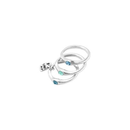 ANELLI UNO DE 50 MOD. UD_ANI0678AZUMTL12