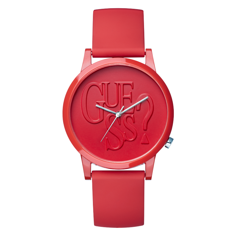 GUESS red 7