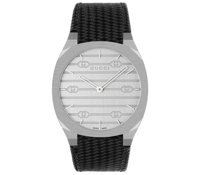 GUCCI silver/black